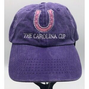 The Carolina Cup Ball Cap Hat Youth Girls Purple Horse Racing Steeplechase SC